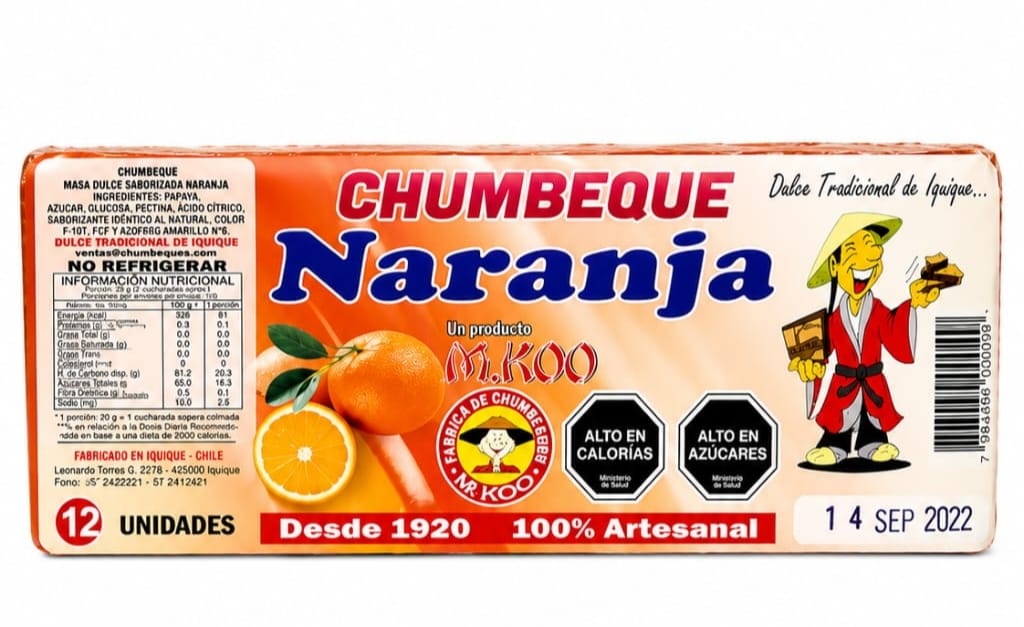 Chumbeque Naranja